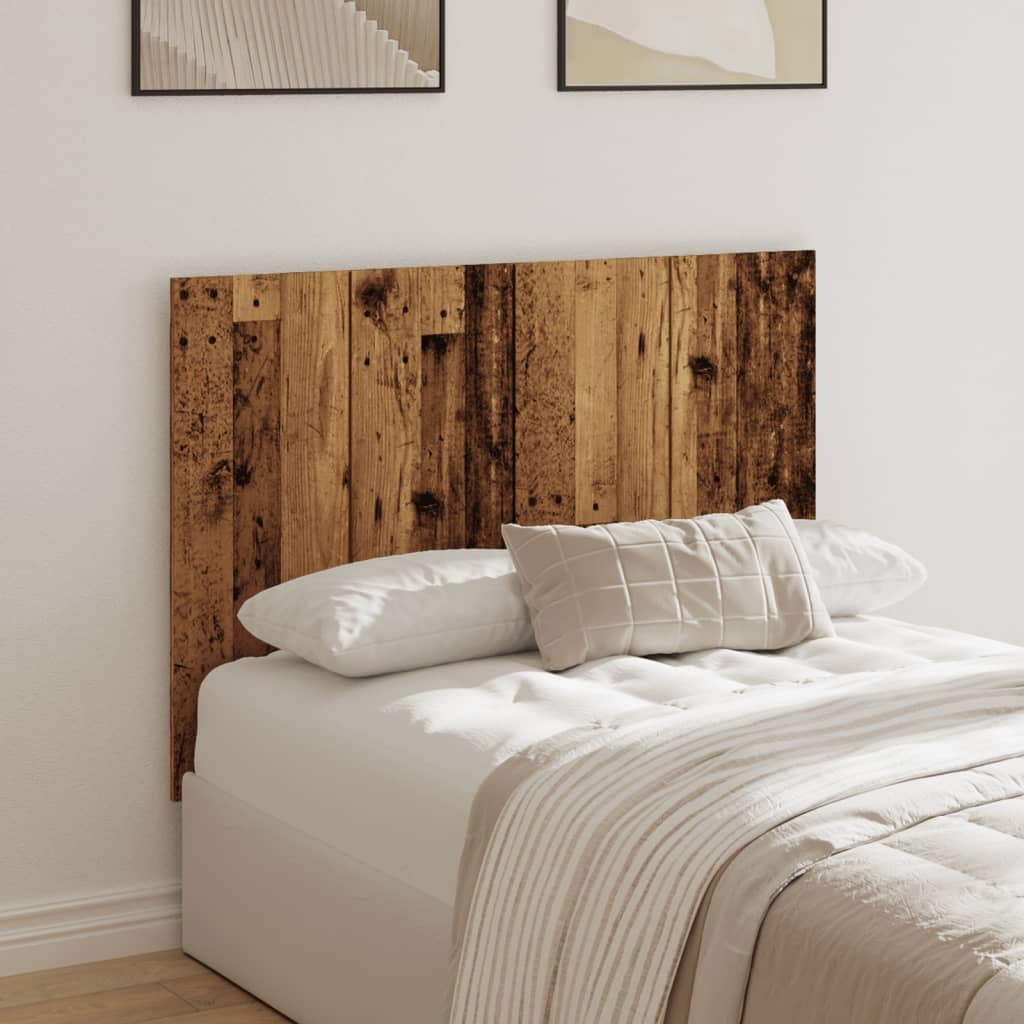 Cabeceira cama 160x1,5x80 cm deriv. madeira carvalho artisiano