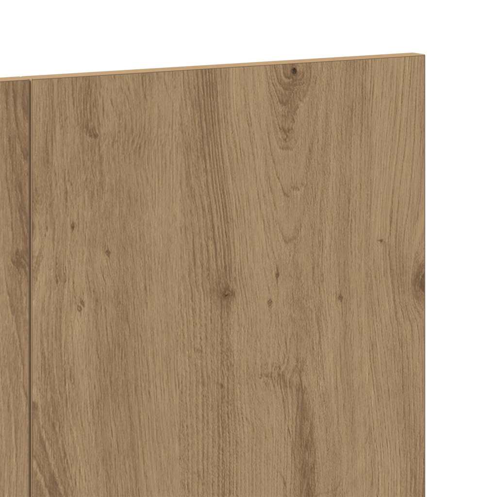 Cabeceira cama 160x1,5x80 cm deriv. madeira carvalho artisiano