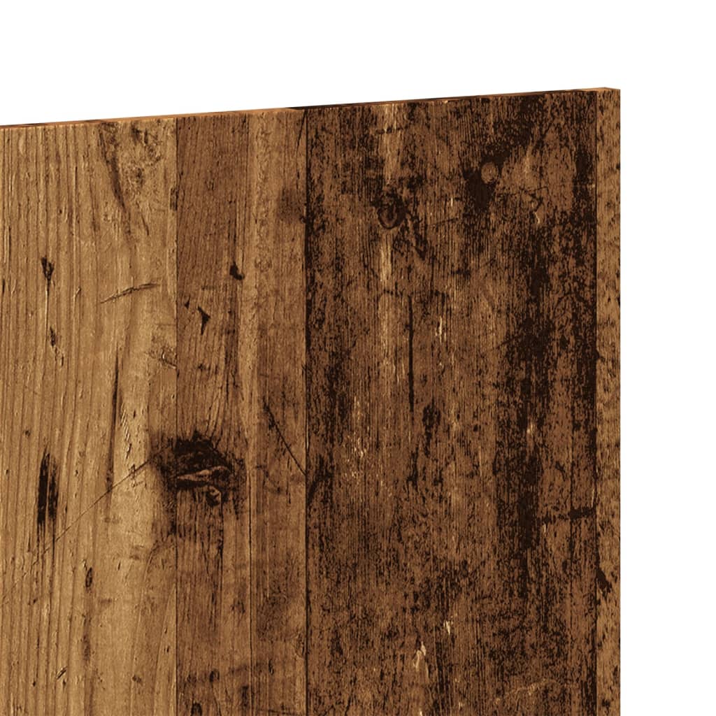 Cabeceira cama 160x1,5x80 cm deriv. madeira carvalho artisiano