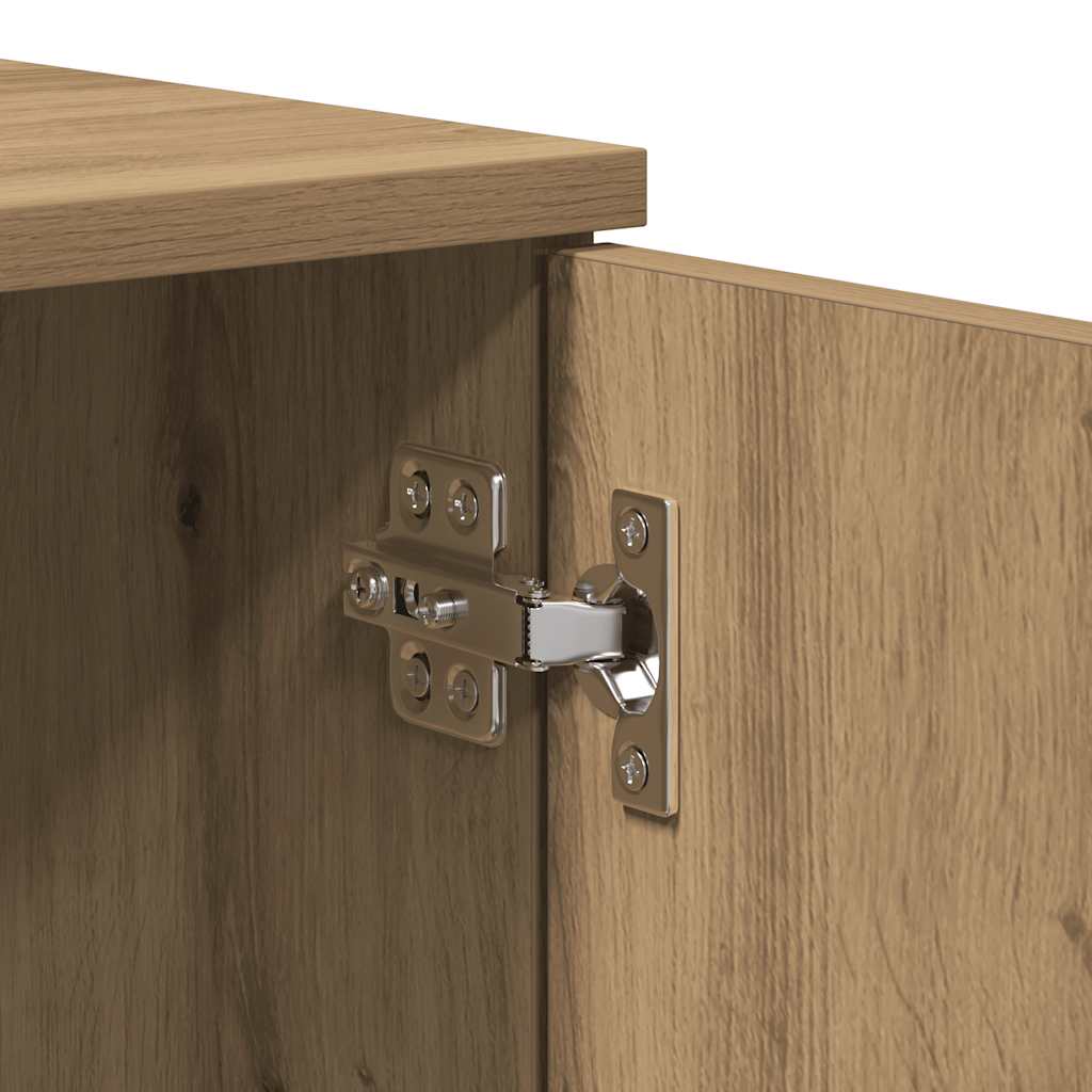 Mesa de centro 50x50x36 cm deriv. madeira carvalho artisiano