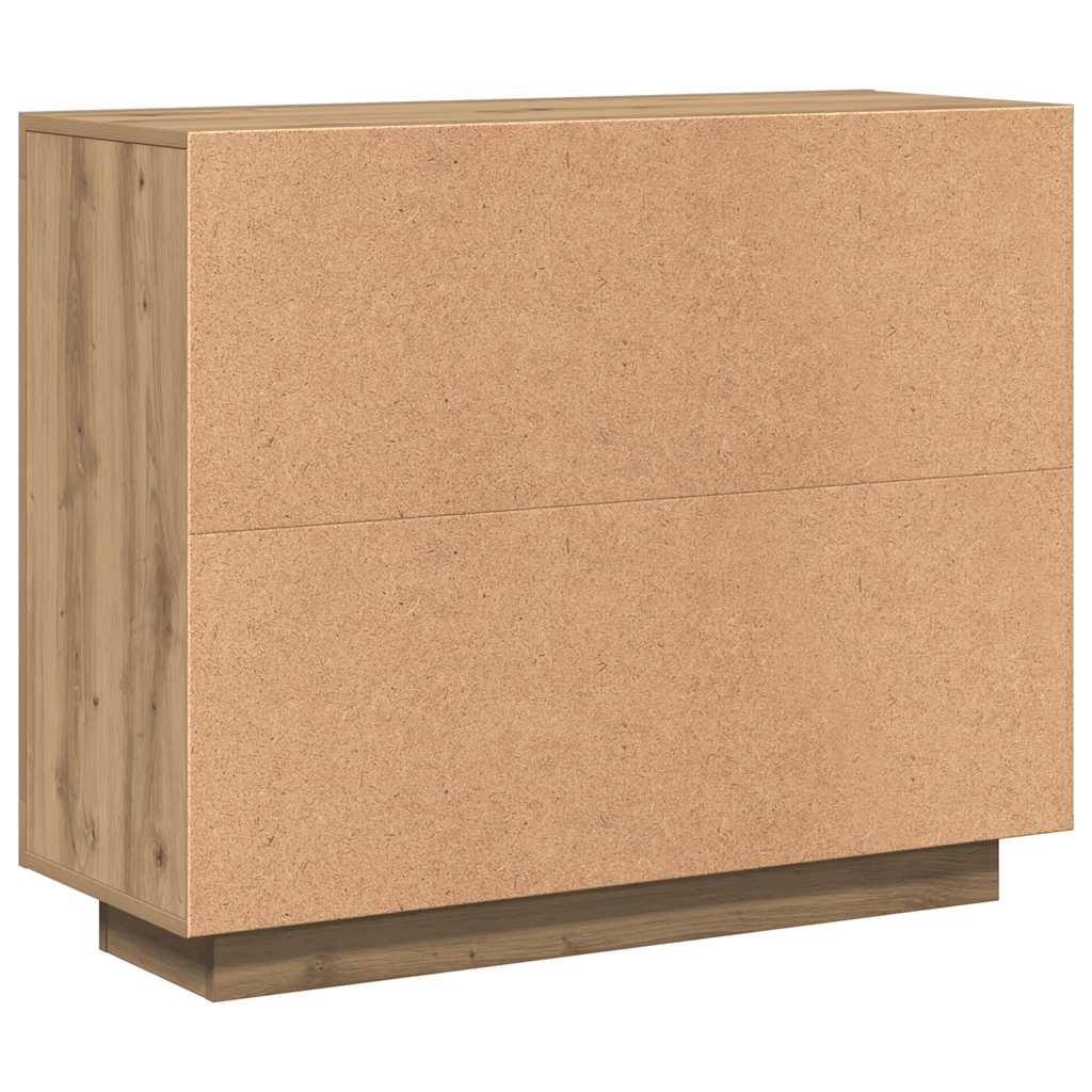 Aparador 92x35x75 cm derivados de madeira carvalho artisiano