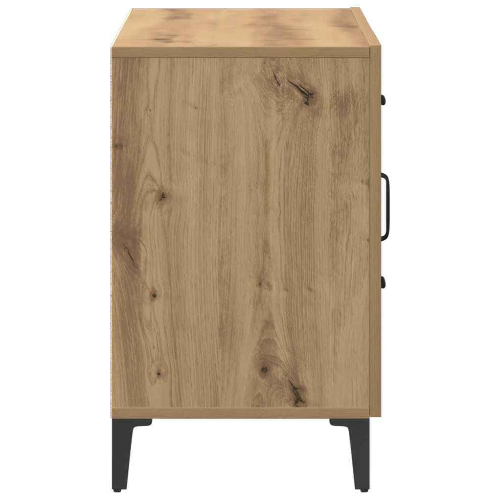 Aparador 100x36x60 cm derivados de madeira carvalho artisiano