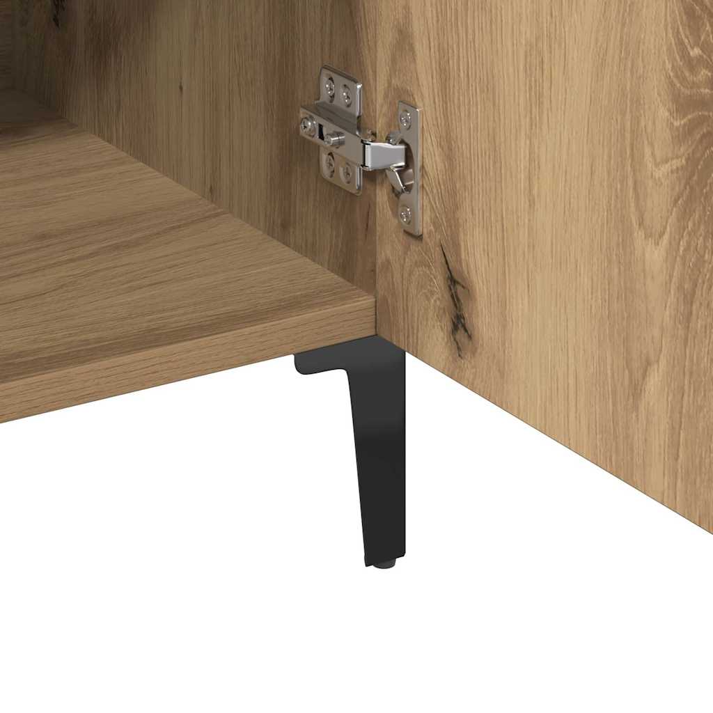 Aparador 100x36x60 cm derivados de madeira carvalho artisiano