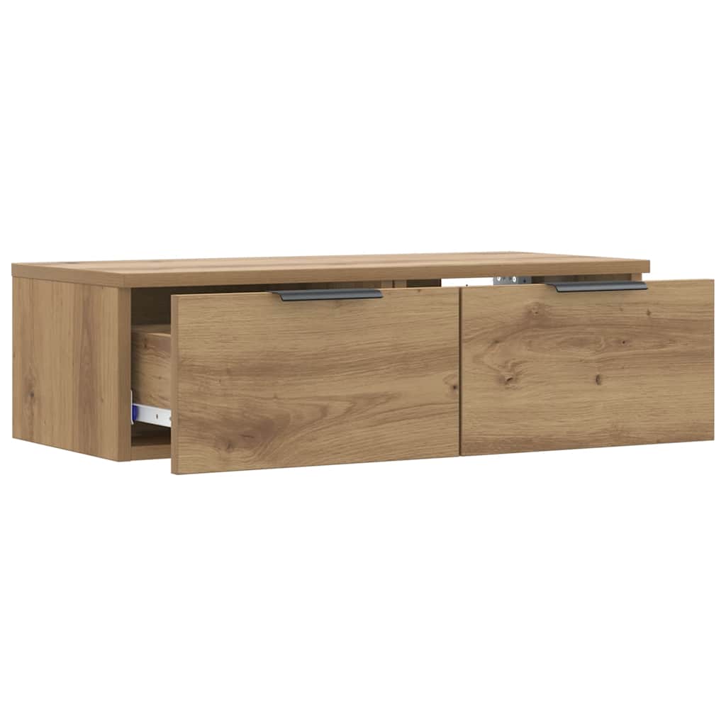 Armário parede 68x30x20 cm derivados madeira carvalho artisiano