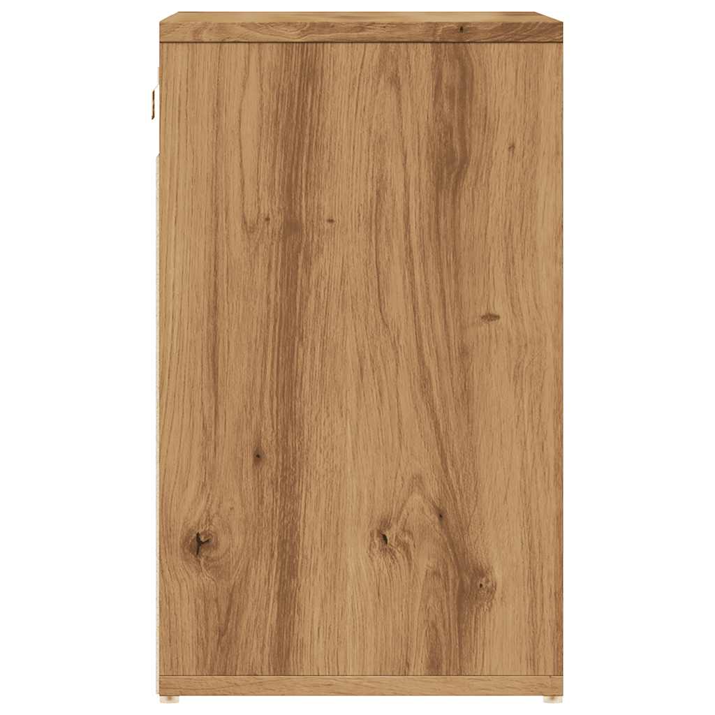 Sapateira carvalho artesanal 52x30x50 cm