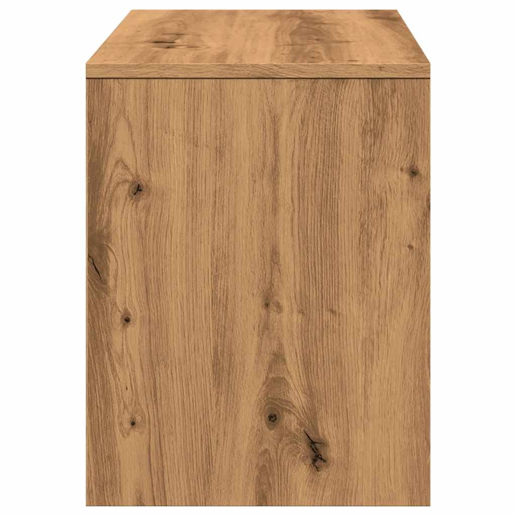 Banco toucador 70x35x45 cm derivados madeira carvalho artesanal