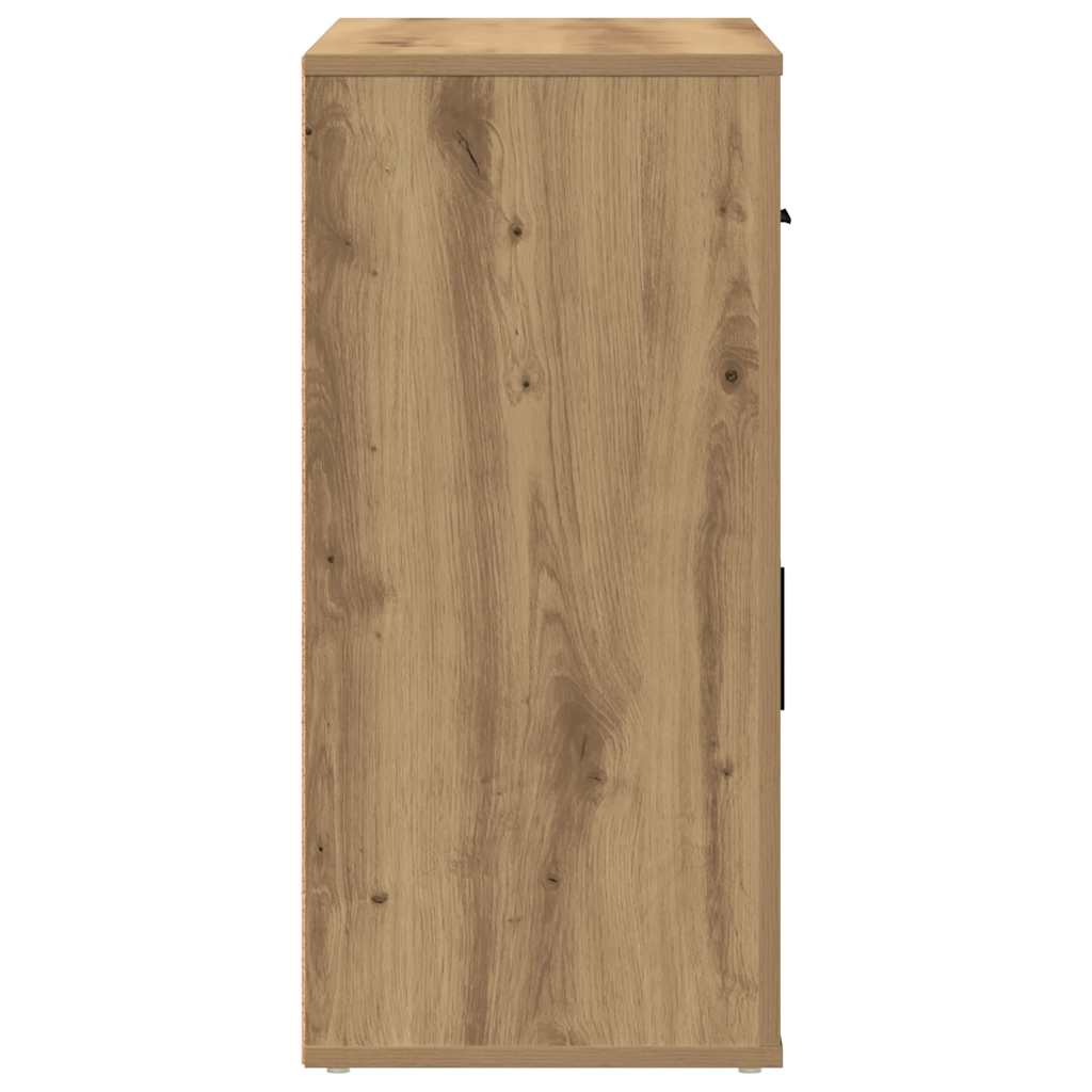 Aparador 80x33x70 cm derivados de madeira carvalho artisiano