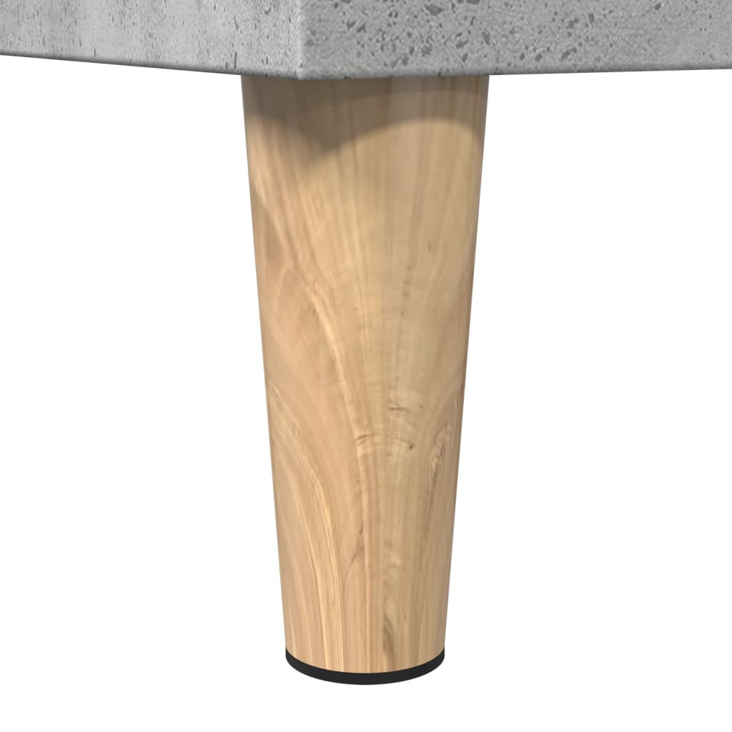 Armário WC 30x30x100 cm derivados de madeira cinzento cimento