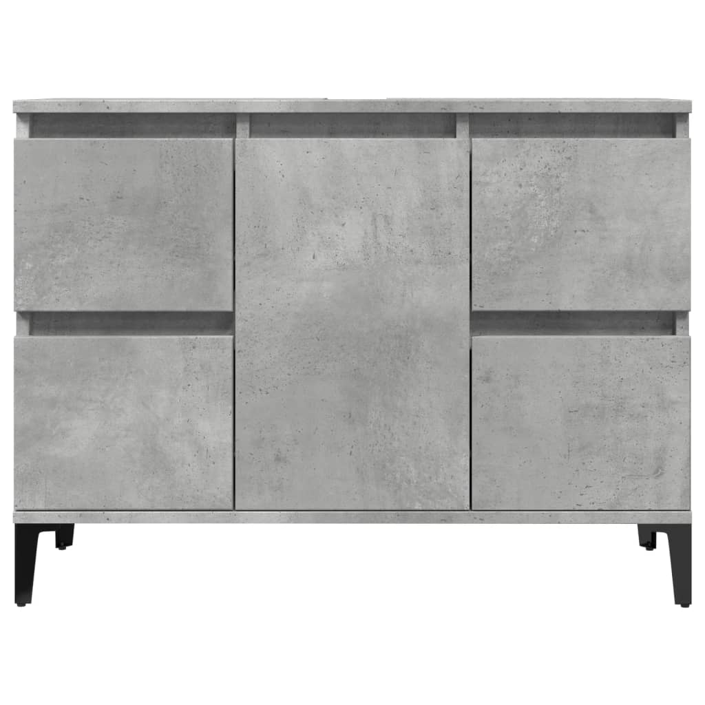 Móvel p/ lavatório 80x33x60 cm derivados madeira cinza cimento