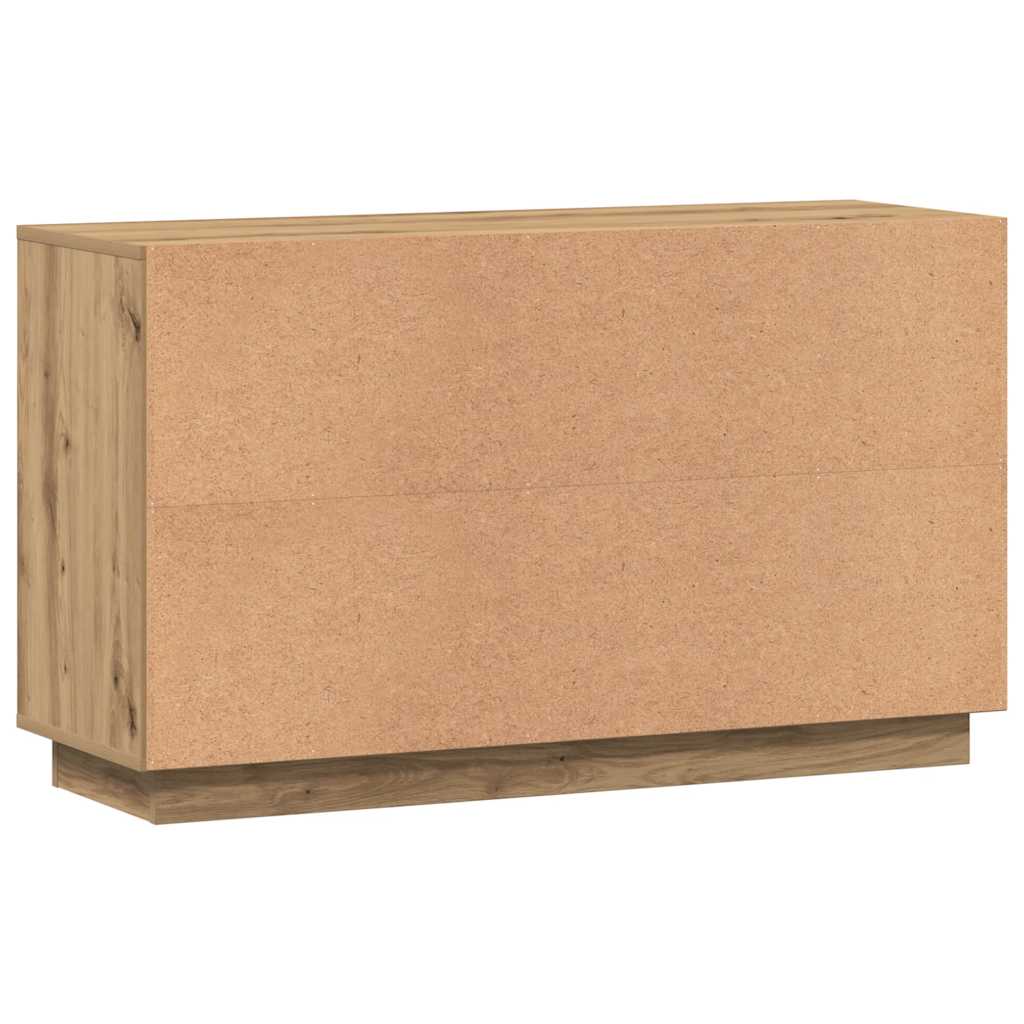 Aparador 102x35x60 cm derivados de madeira carvalho artisiano