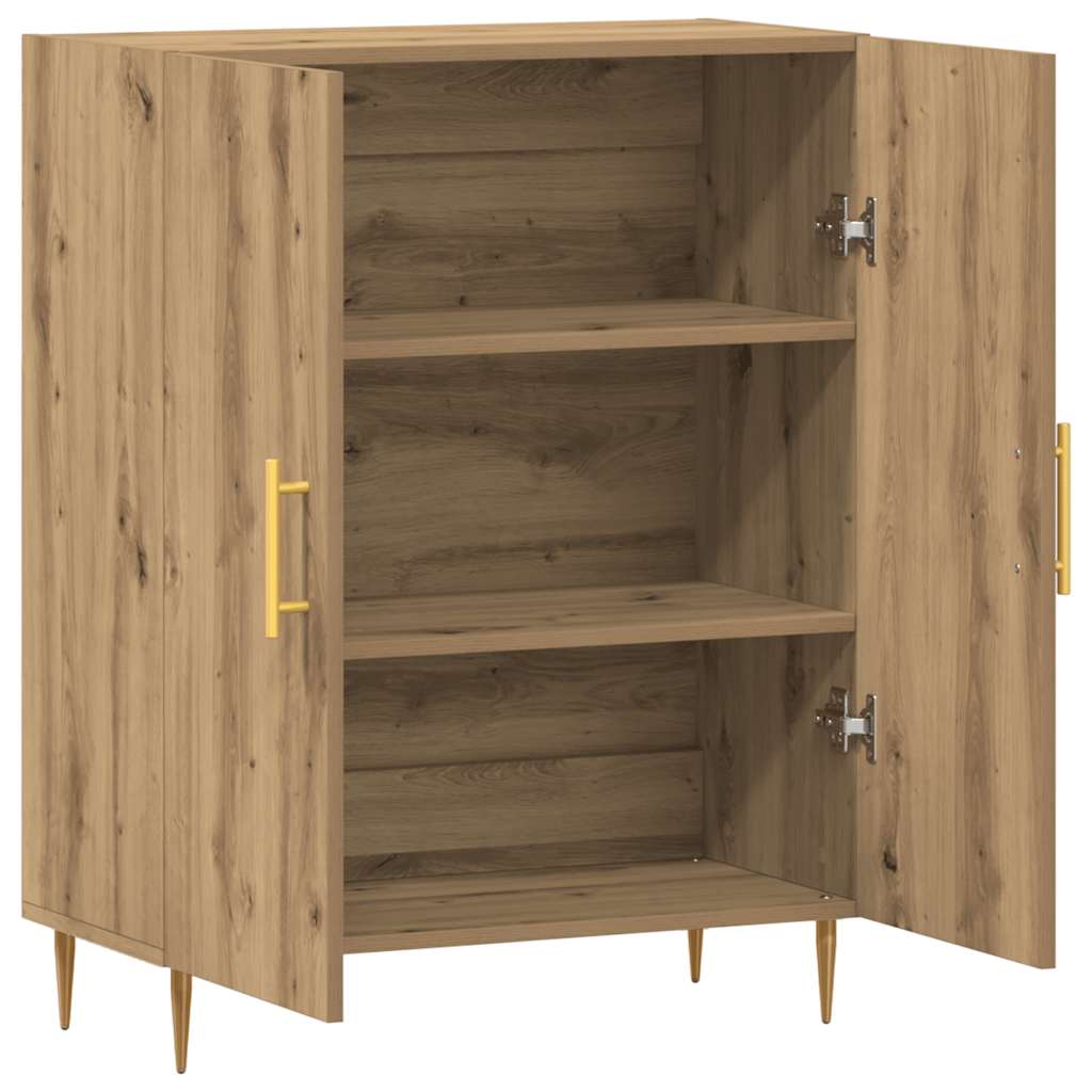 Aparador 69,5x34x90 cm derivados de madeira carvalho artisiano