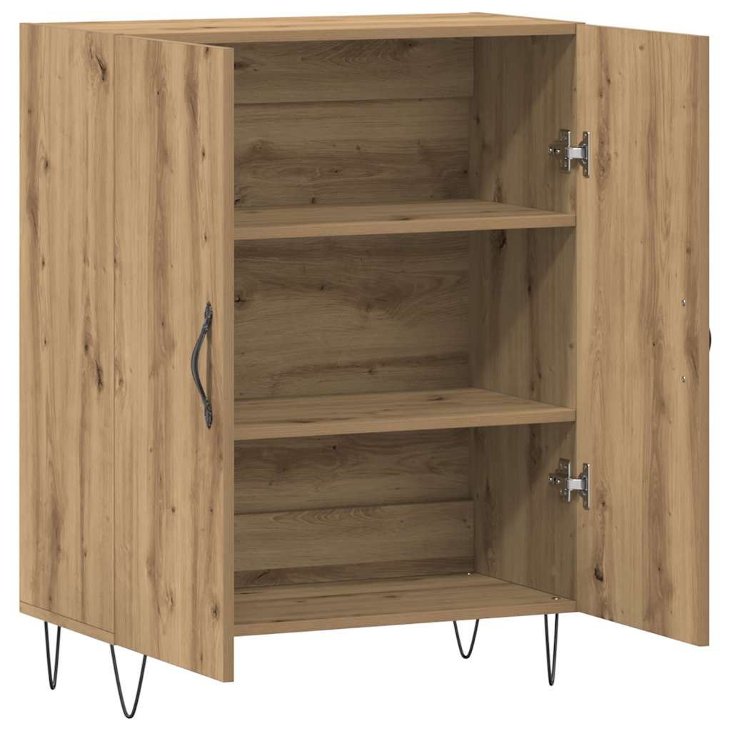 Aparador 69,5x34x90 cm derivados de madeira carvalho artisiano