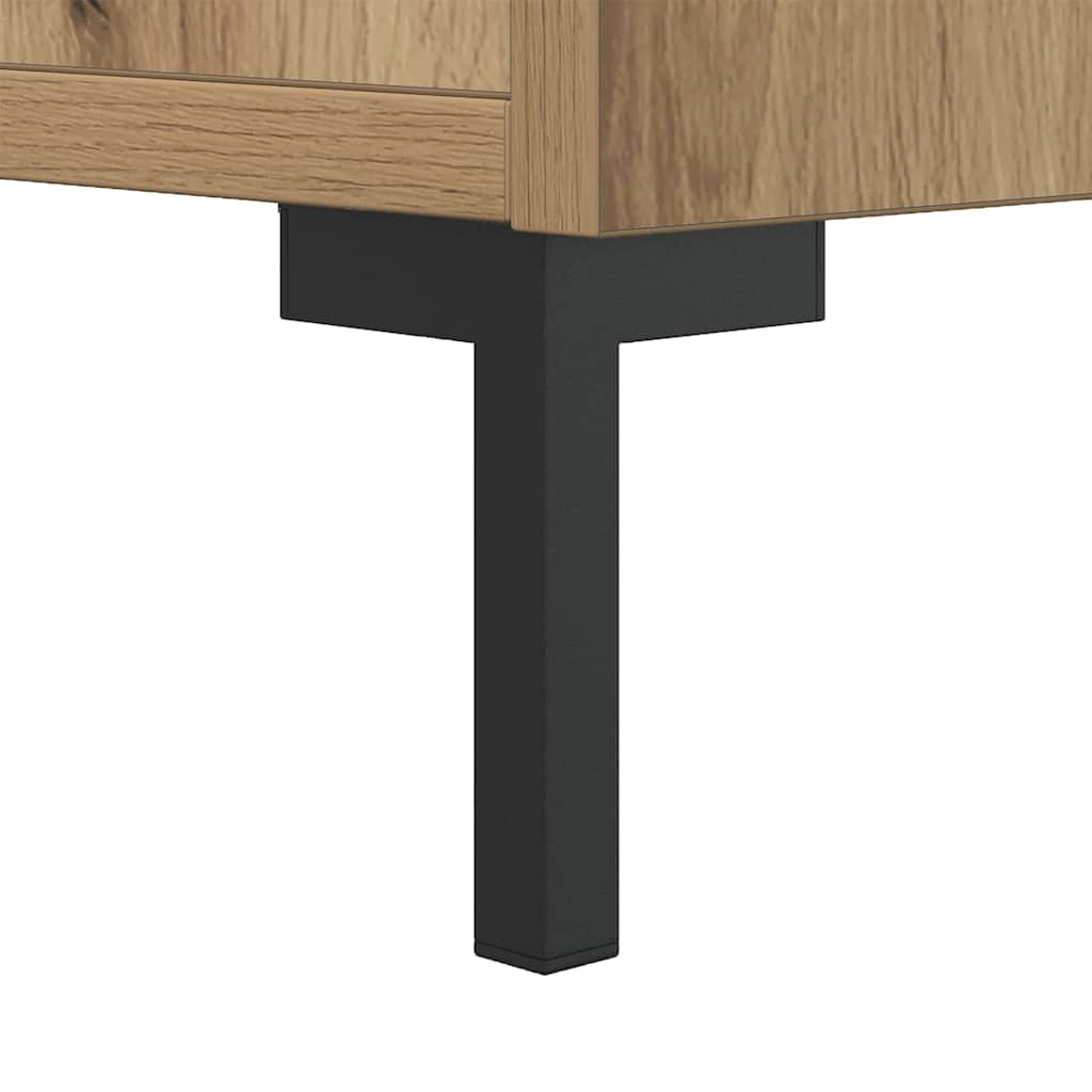 Aparador 69,5x34x90 cm derivados de madeira carvalho artisiano