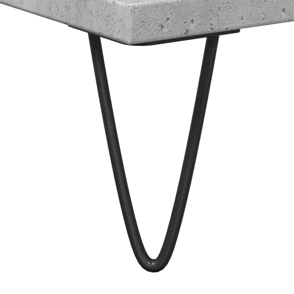 Armário WC 30x30x190 cm derivados de madeira cinzento cimento