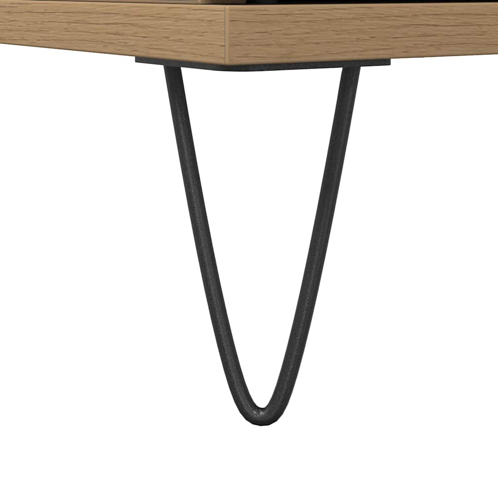 Armário WC 30x30x100 cm derivados de madeira carvalho artisiano