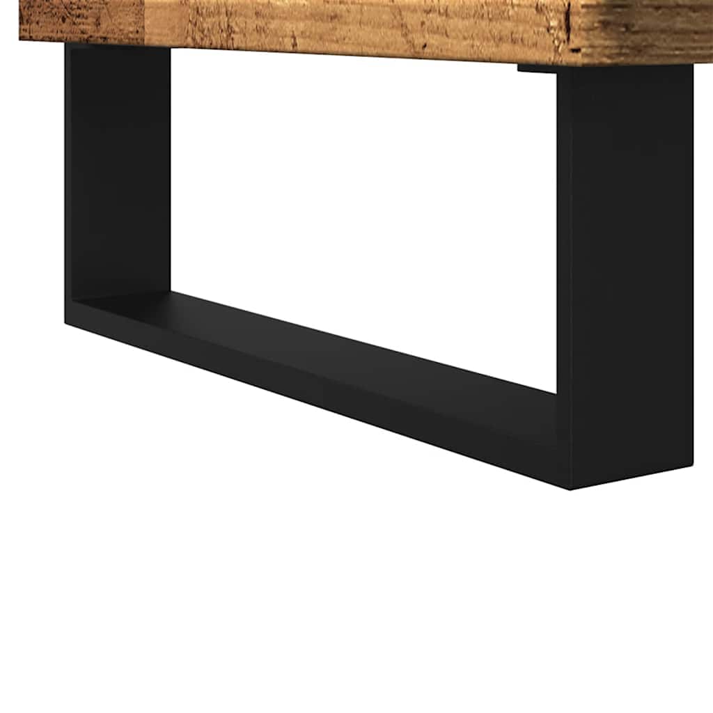 Armário lavatório WC 65x33x60cm derivados madeira madeira velha