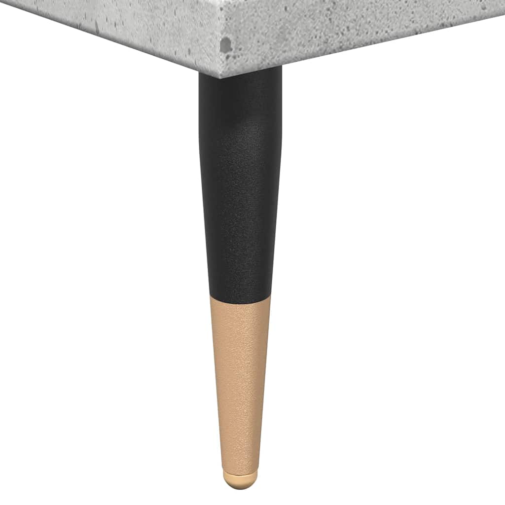 Móvel casa de banho 80x33x60 cm derivados madeira cinza cimento