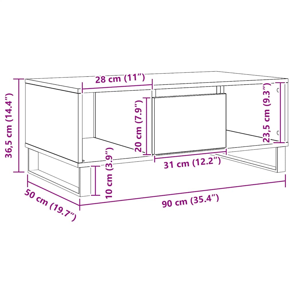 Armário p/ discos 84,5x38x48cm deriv madeira carvalho artisiano