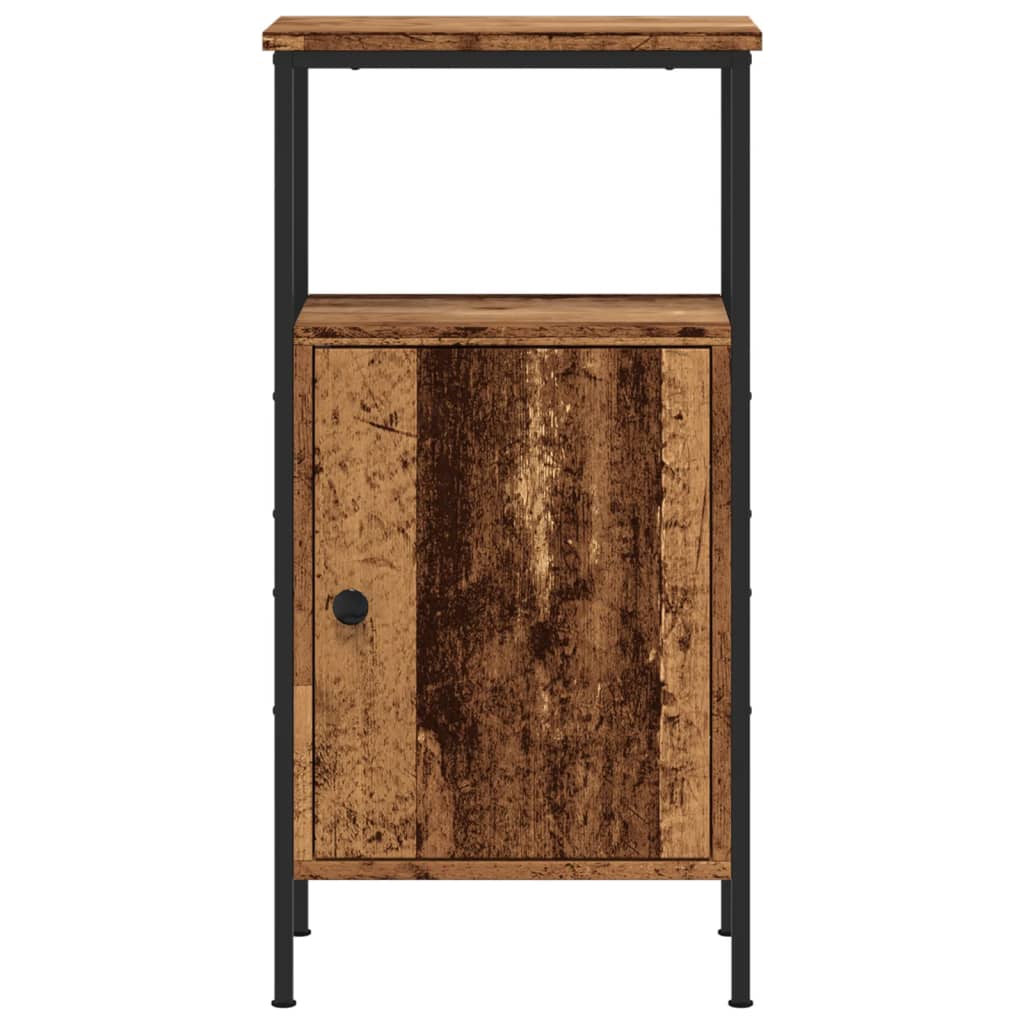 Mesa de cabeceira 41x31x80 cm derivados madeira madeira velha