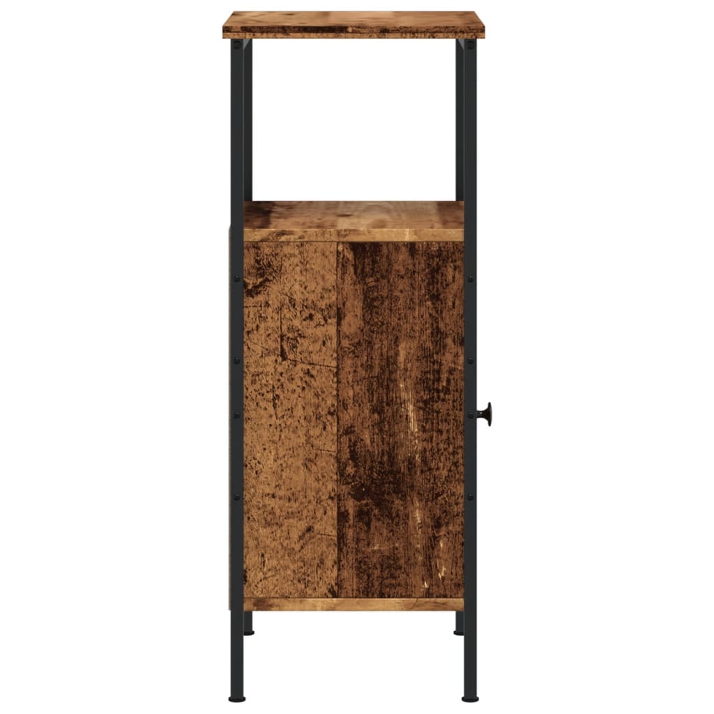 Mesa de cabeceira 41x31x80 cm derivados madeira madeira velha