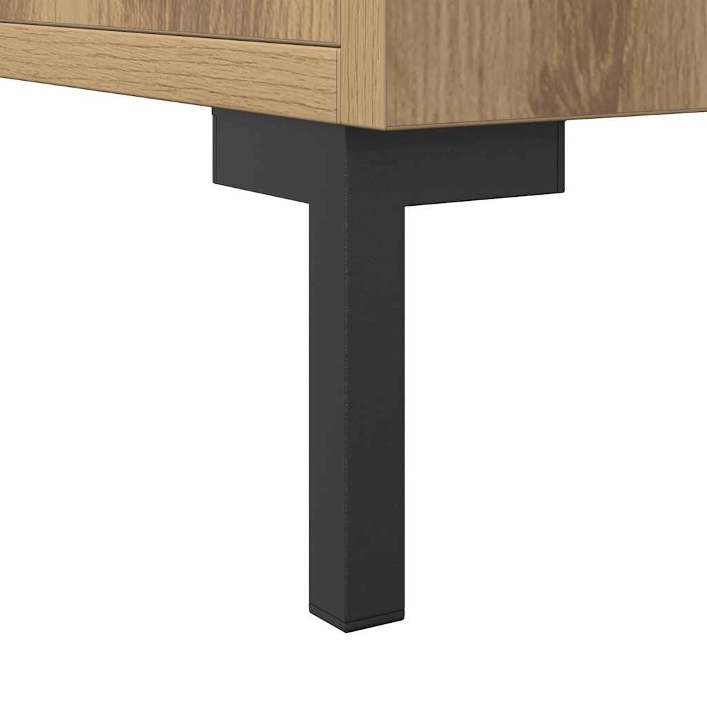 Aparador 90x34x80 cm derivados de madeira carvalho artisiano