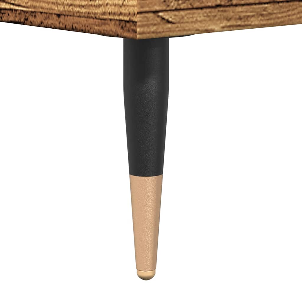 Mesa de centro 60x50x36,5 cm derivados de madeira madeira velha