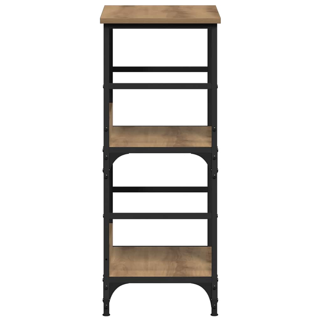 Estante 50x33x82 cm derivados de madeira carvalho artisiano