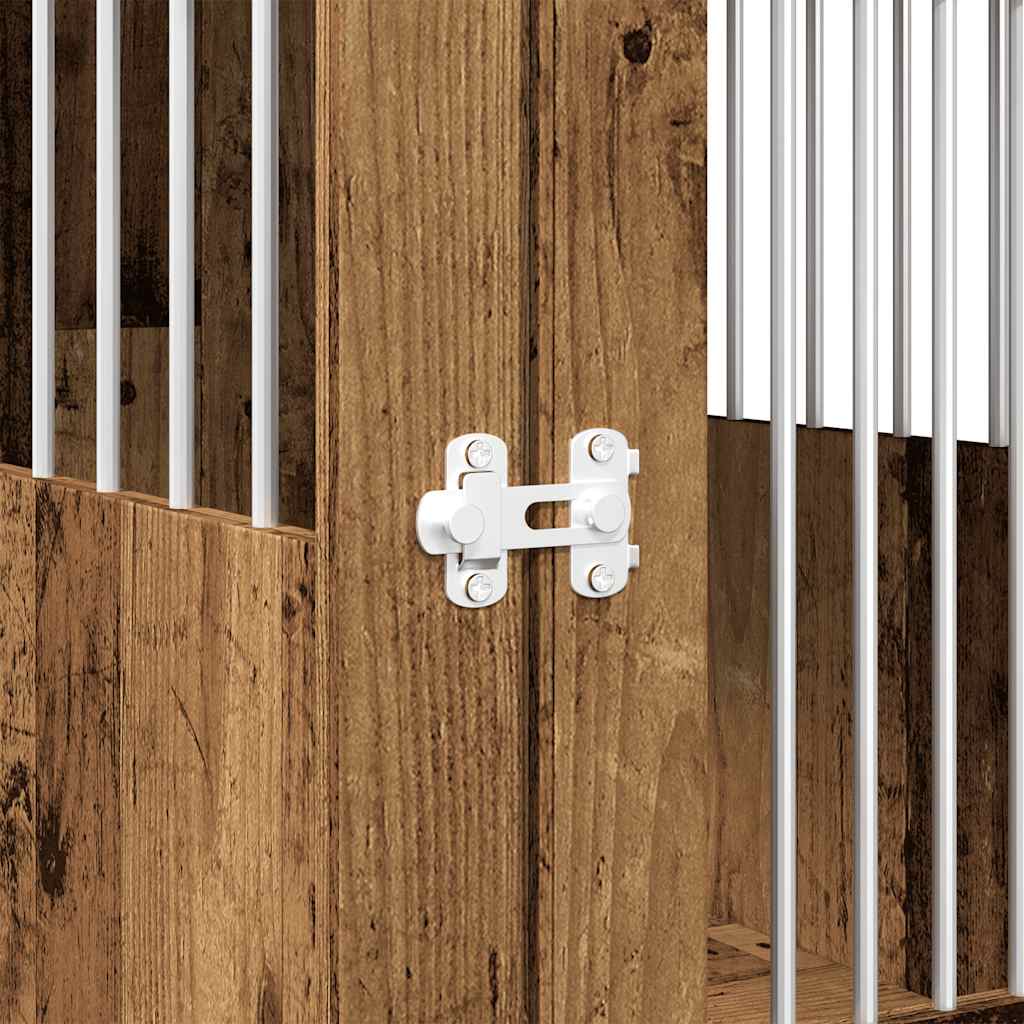 Móveis para caixas para cães madeira velha 64,5x80x71 cm