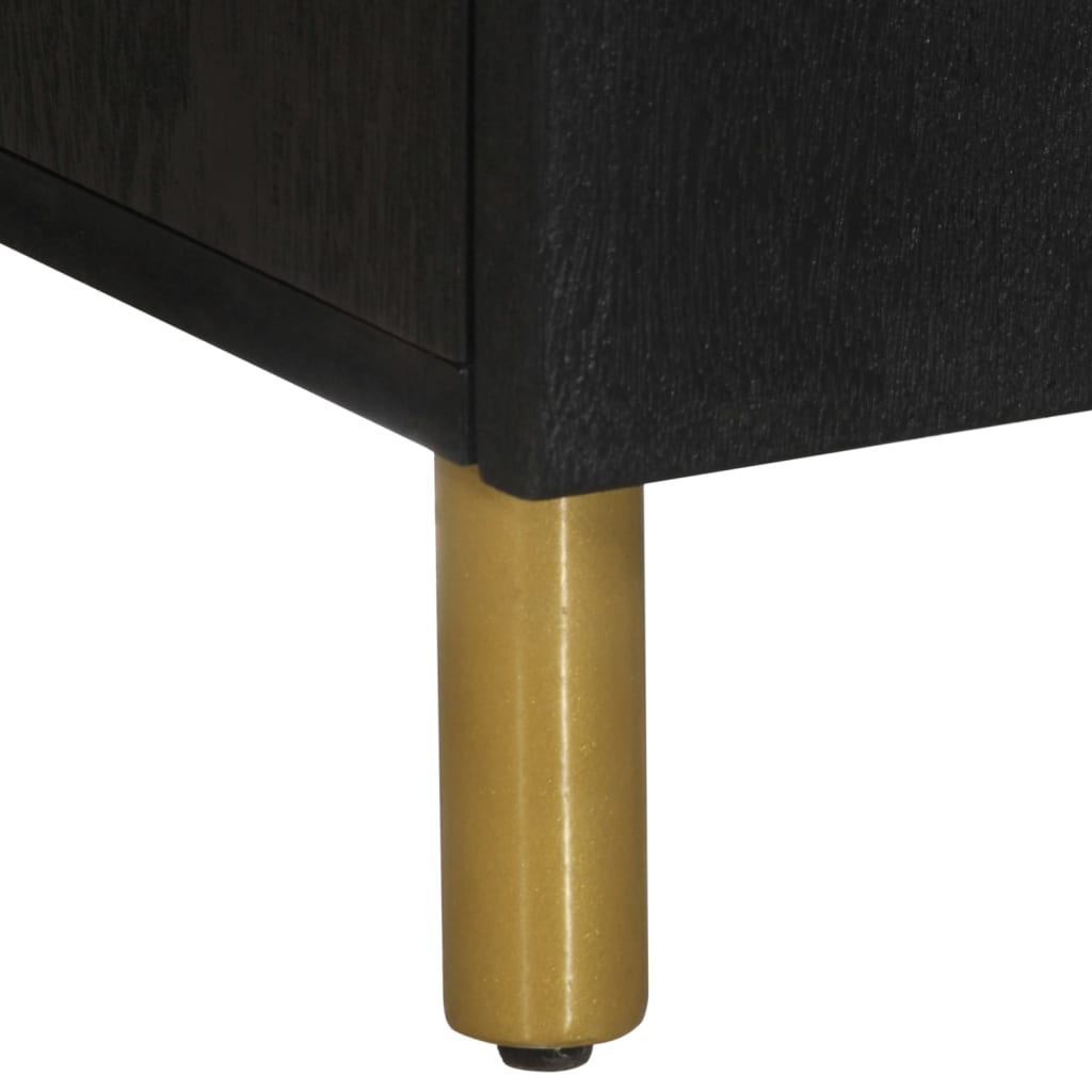 Aparador 60x33x75 cm derivados de madeira preto