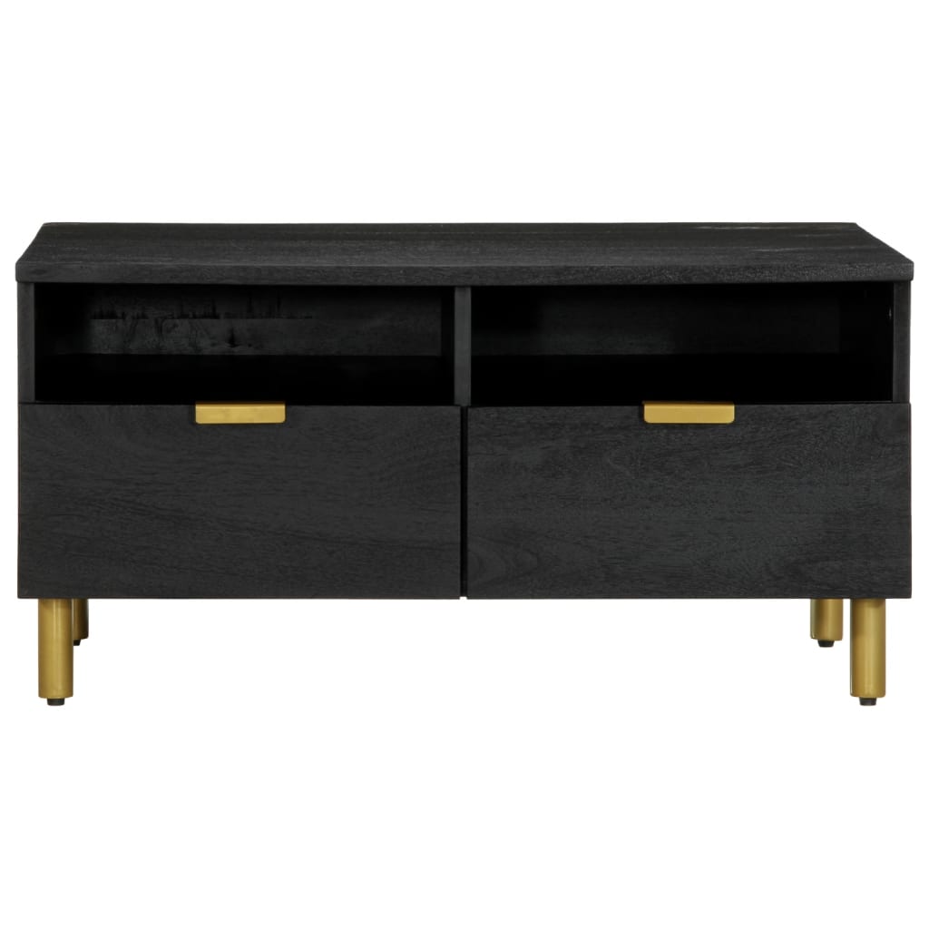 Mesa de centro 80x54x40 cm derivados de madeira preto