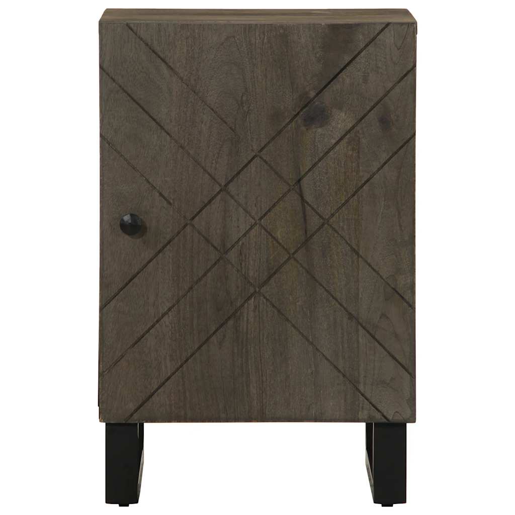 Armário de casa de banho 38x33x58 cm mangueira maciça preto