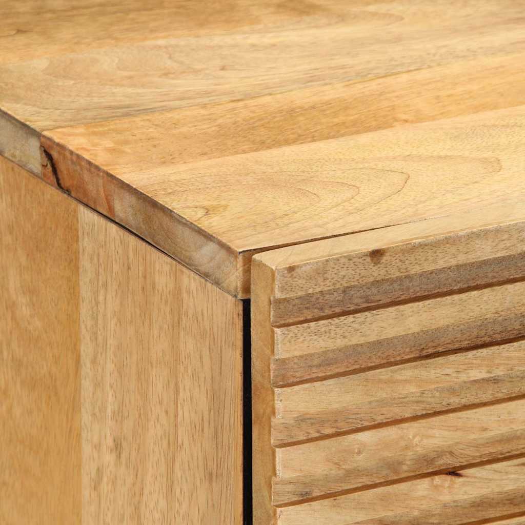 Mesa de cabeceira 50x33x60 cm madeira de mangueira maciça