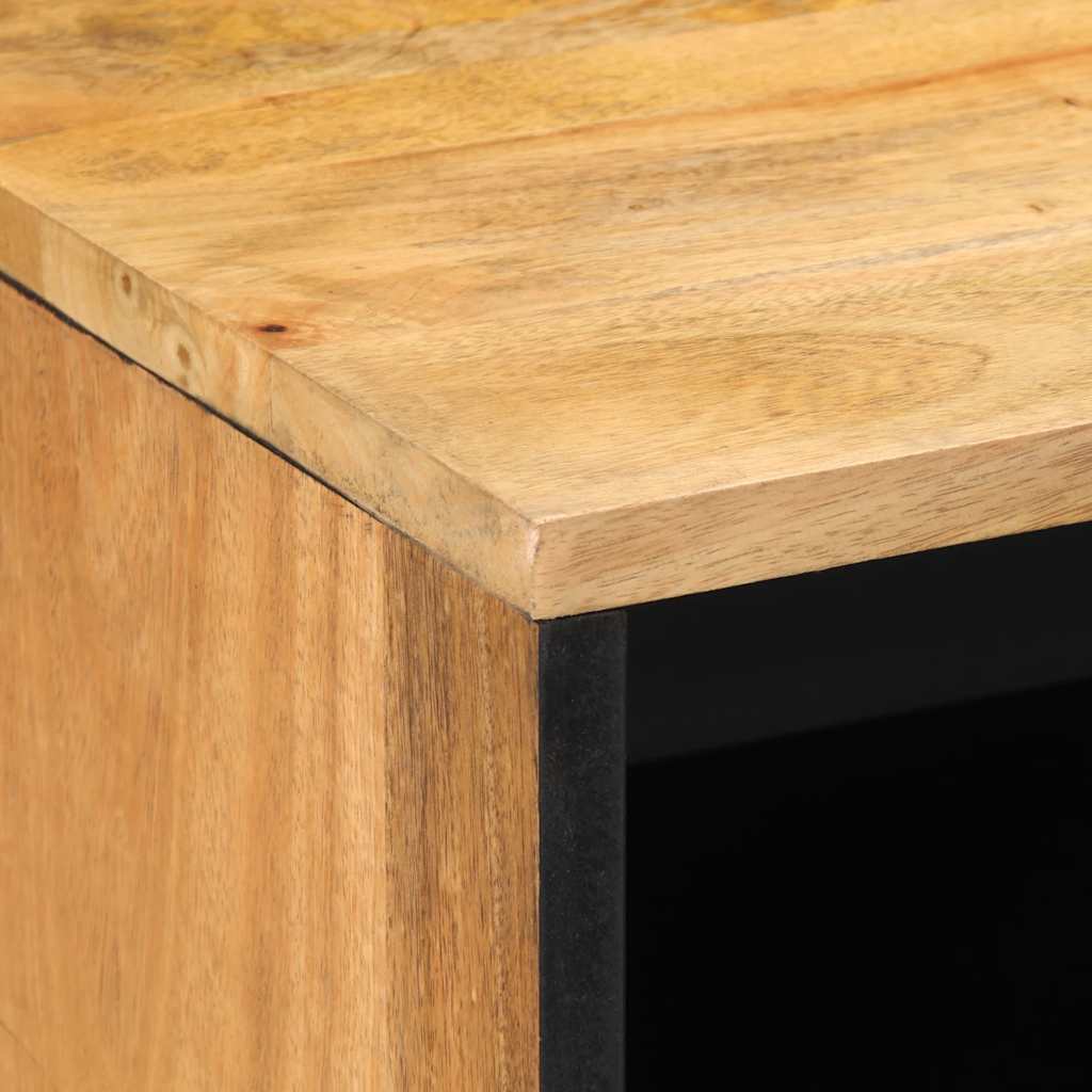 Mesa de cabeceira 50x33x60 cm madeira de mangueira maciça