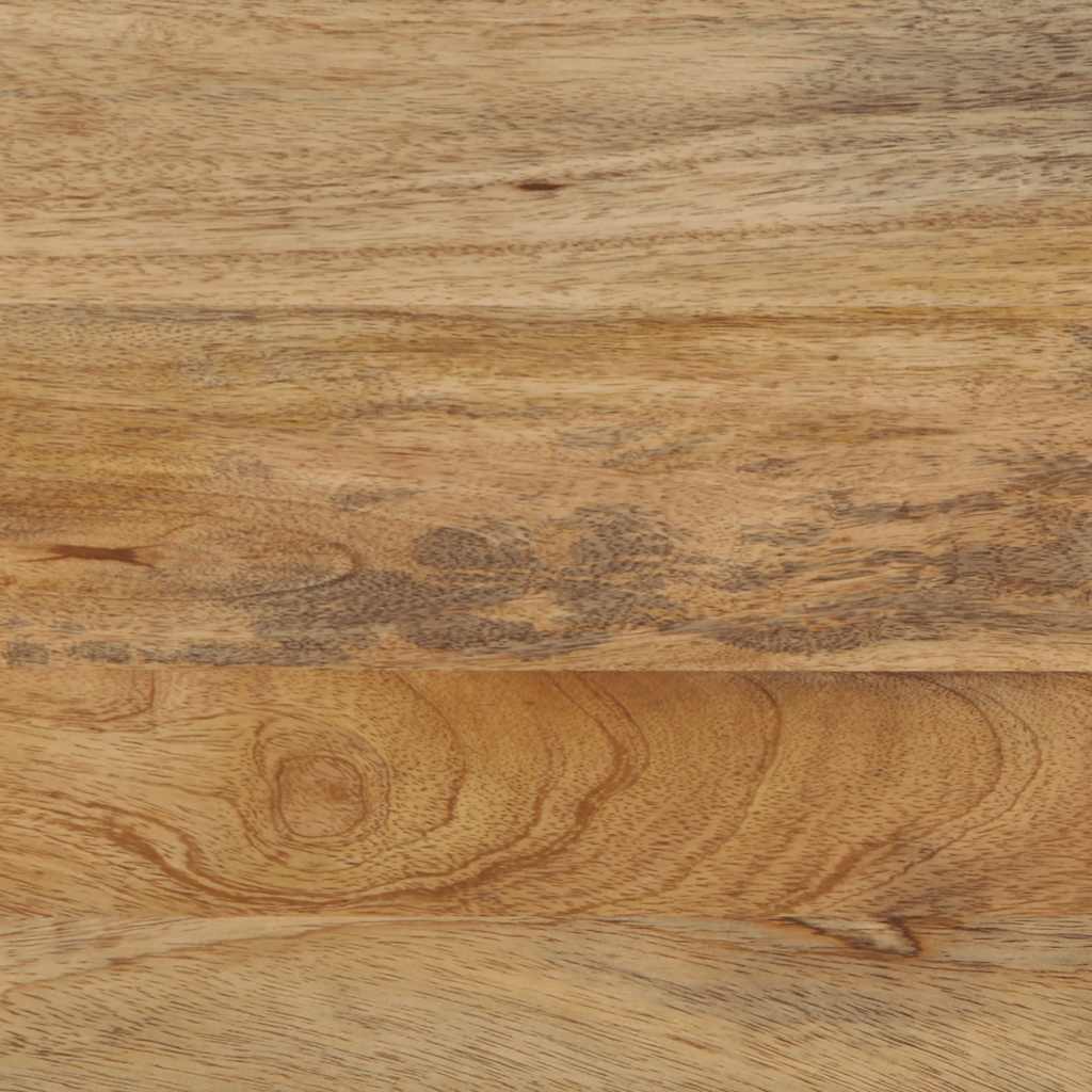 Mesa de cabeceira 50x33x60 cm madeira de mangueira maciça