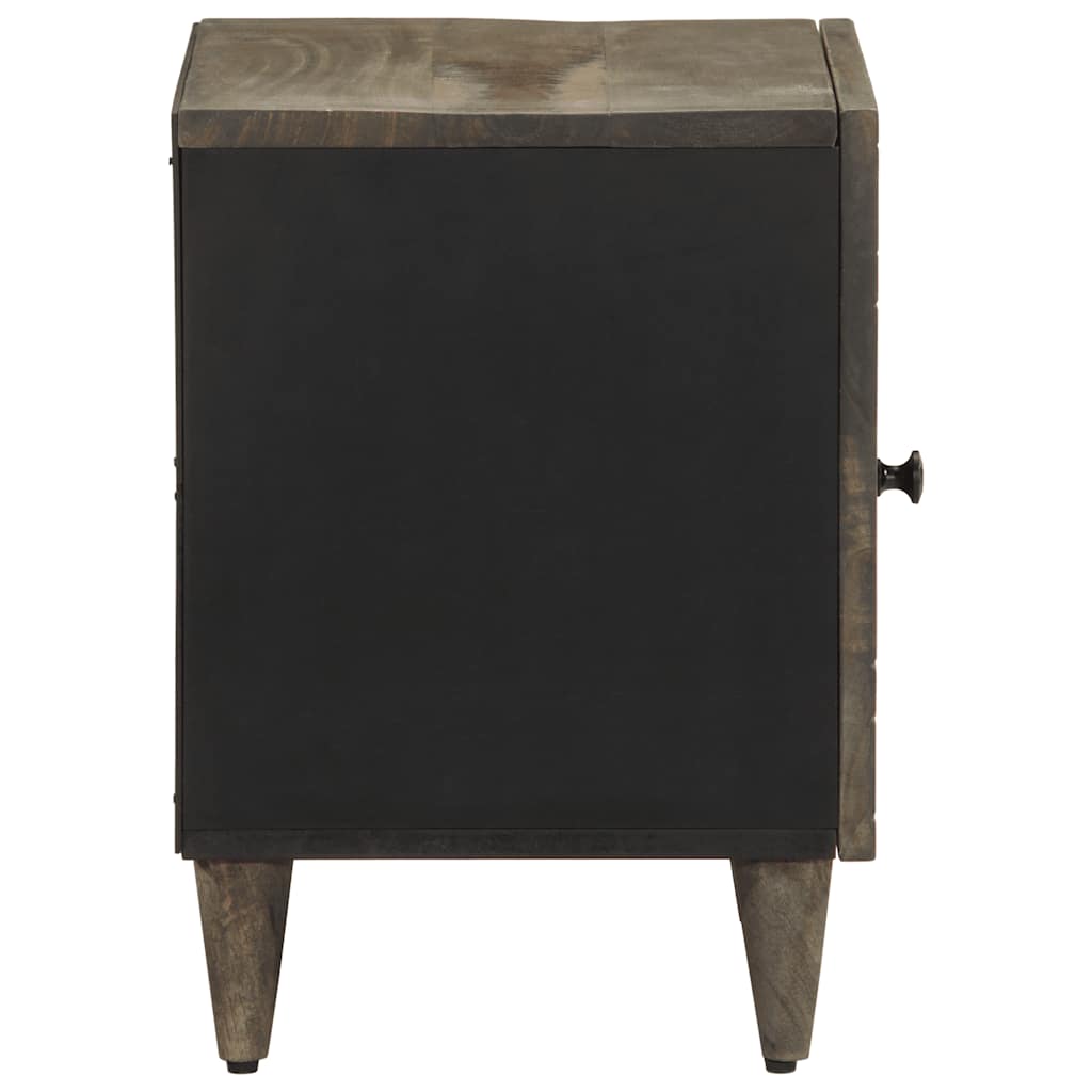 Mesas de cabeceira cinzento claro 2 pcs 40x33x46 cm