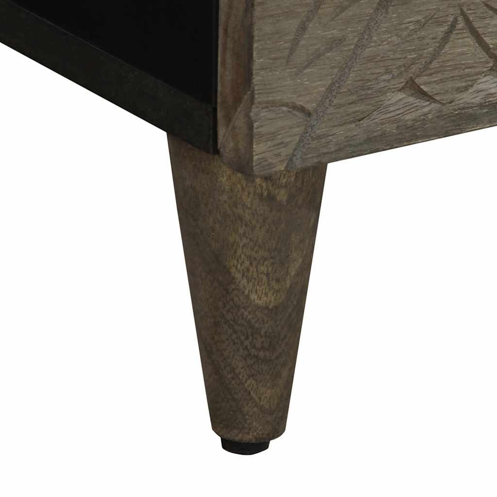 Mesas de cabeceira cinzento claro 2 pcs 40x33x46 cm