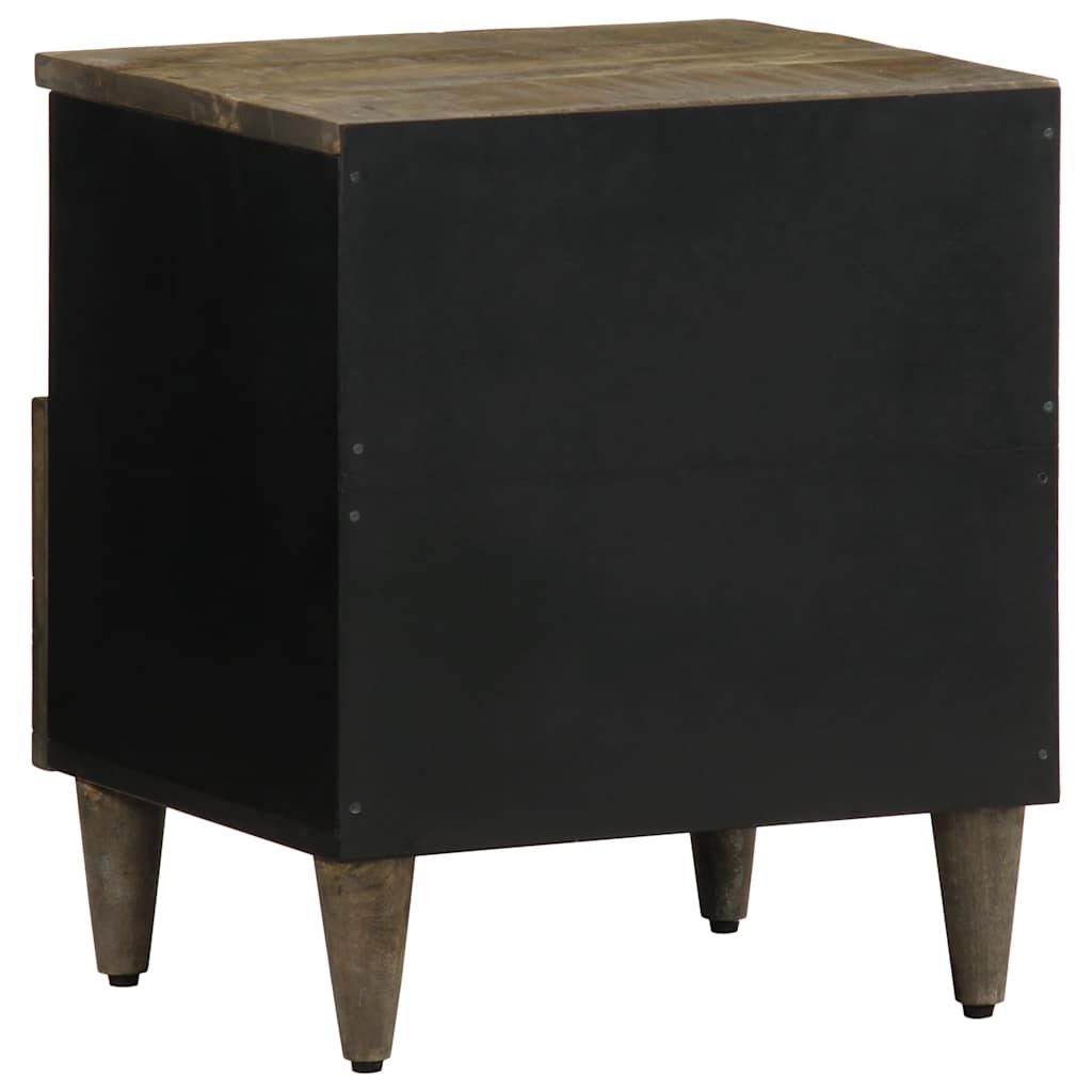 Mesas de cabeceira cinzento claro 2 pcs 40x33x46 cm