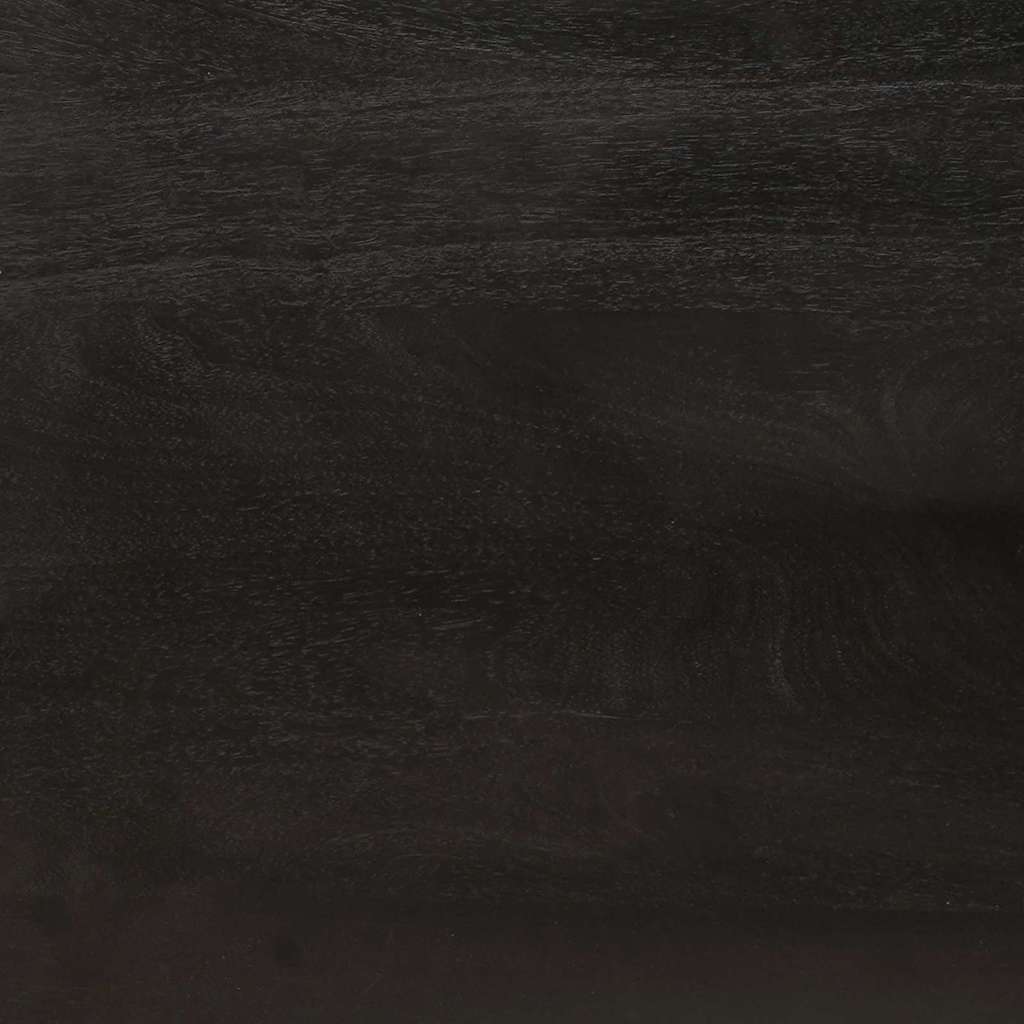 Mesa-de-cabeceira Preto e Ouro 40 x 33.5 x 46 cm