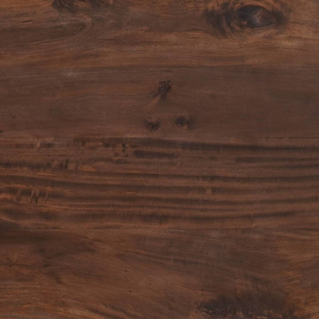 Mesa de centro com gaveta Marrom e Preto 80 x 54 x 40 cm