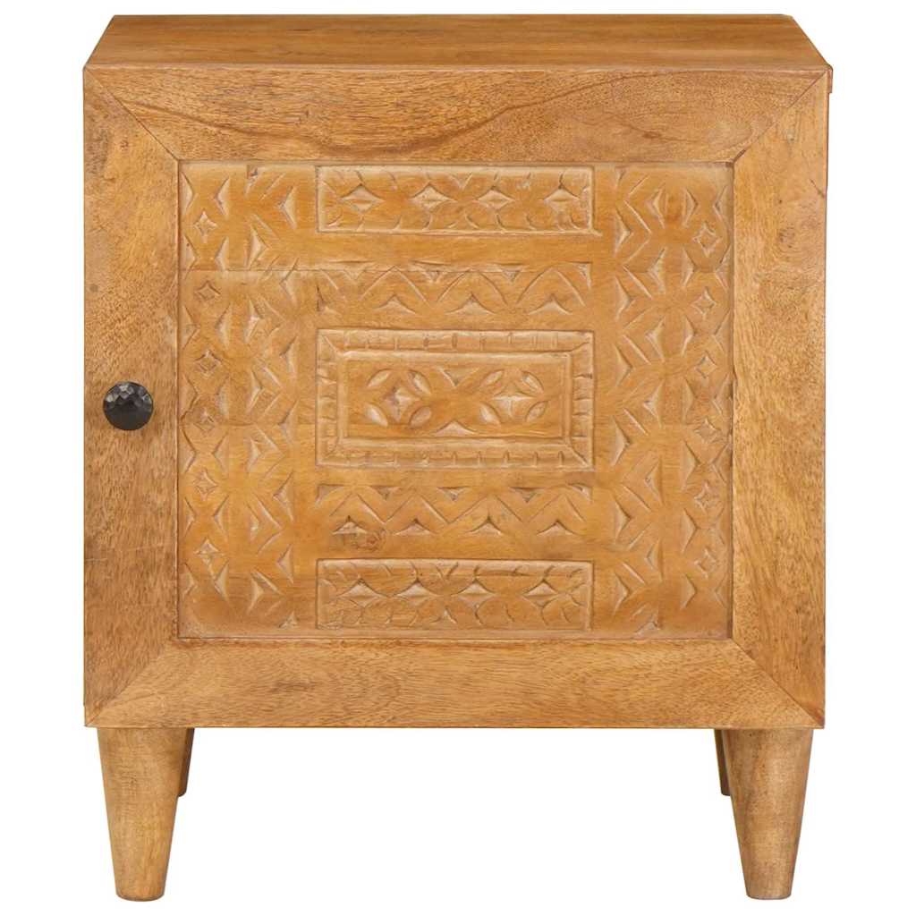 Mesa-de-cabeceira Castanho-claro 40 x 33 x 46 cm