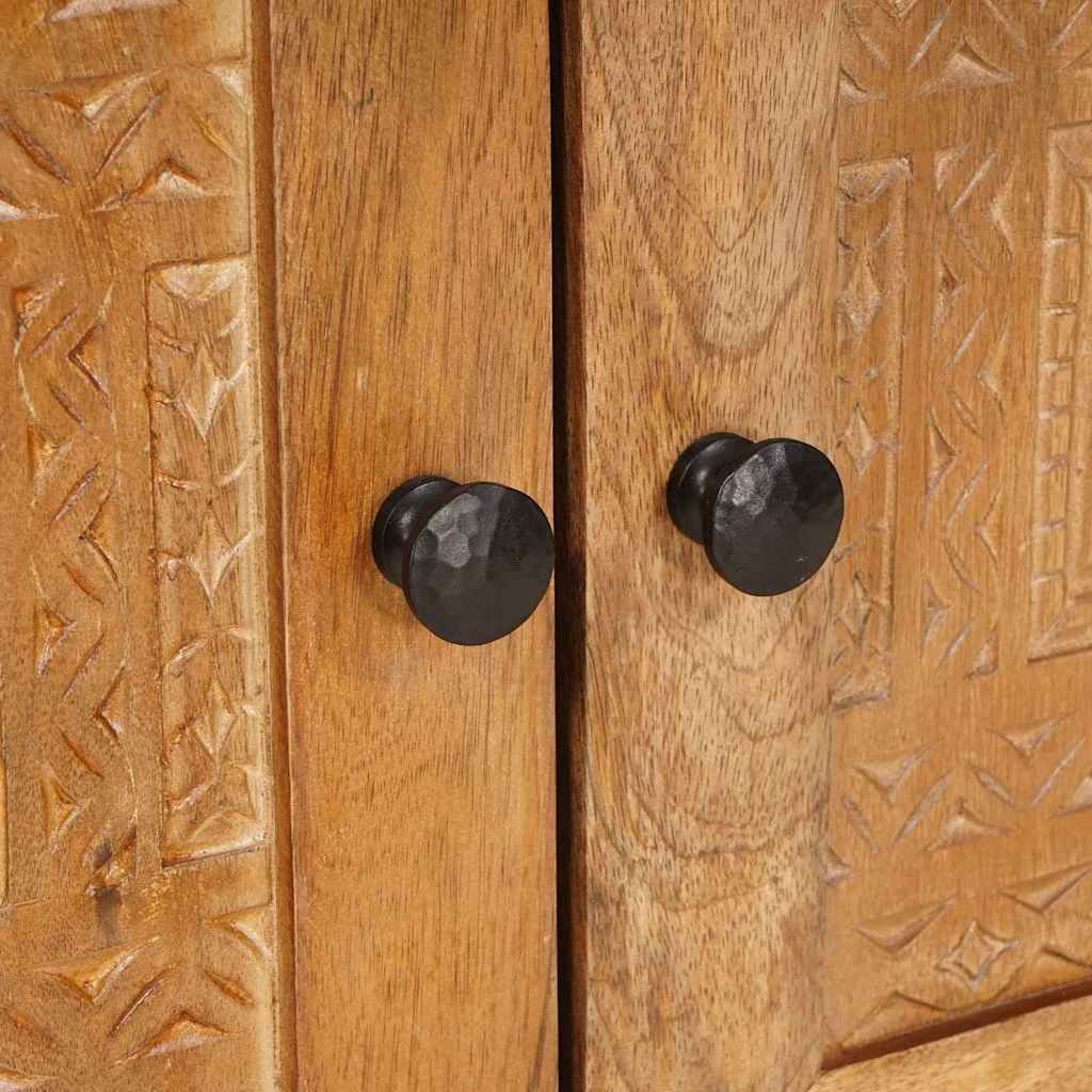 Mesa-de-cabeceira com gaveta Castanho-claro 50 x 33 x 60 cm