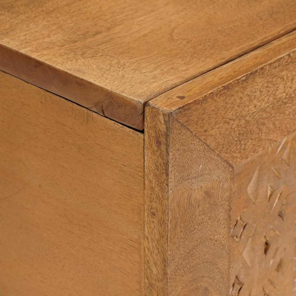 Mesa de centro com prateleira Castanho-claro 100 x 54 x 40 cm