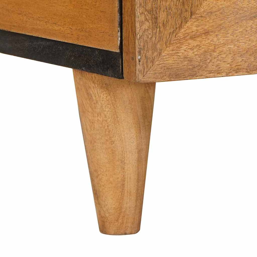 Mesa de centro com gaveta Castanho-claro 80 x 54 x 40 cm