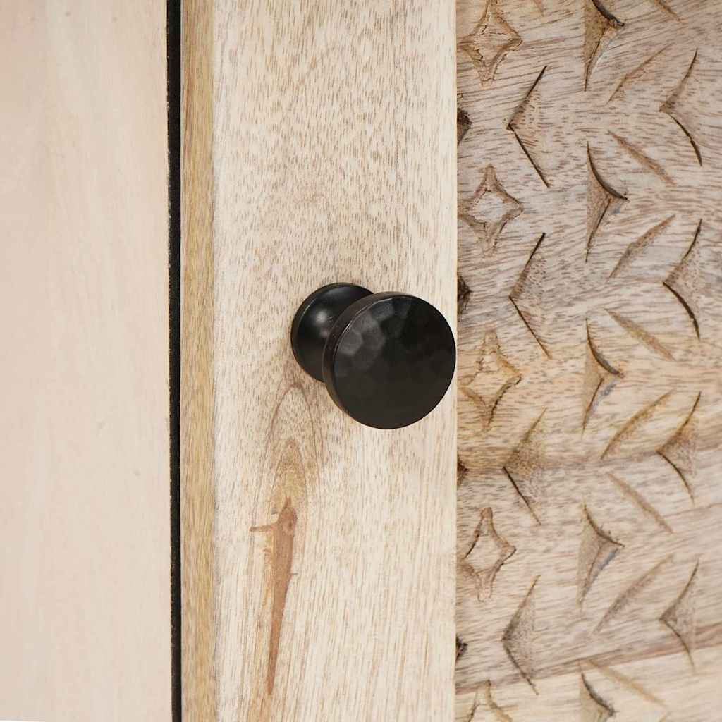 Mesa-de-cabeceira Bege 40 x 33 x 46 cm