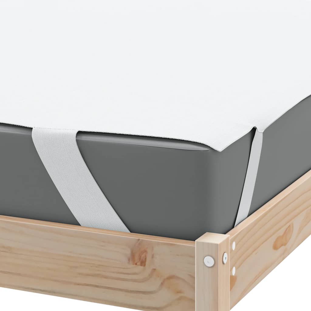 Protetor de colchão impermeável 140x190 cm branco