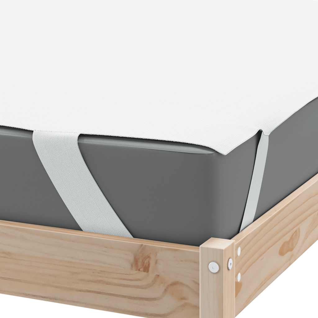 Protetor de colchão impermeável 120x200 cm branco