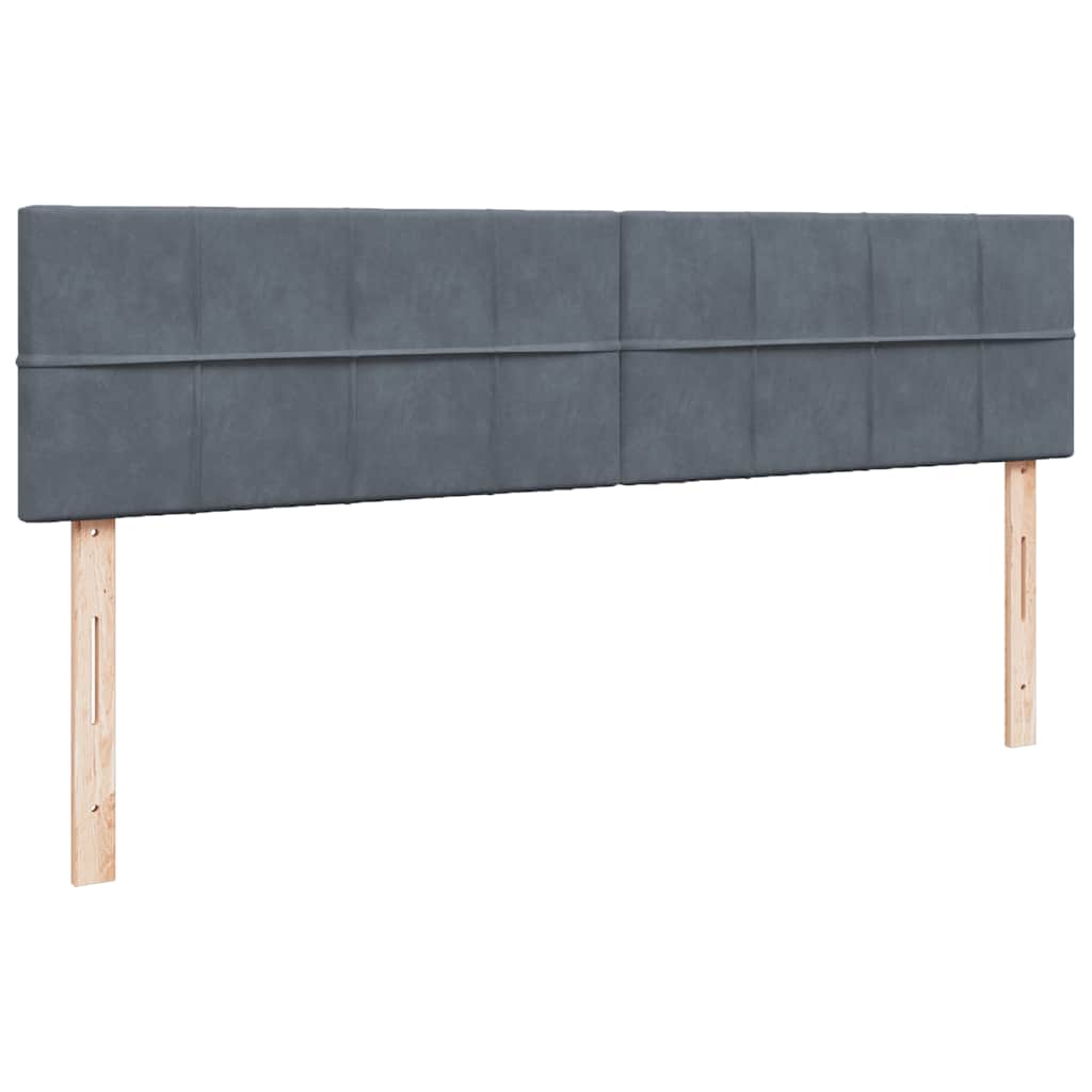Estrutura de cama otomana com colchão 200x200cm cinzento escuro