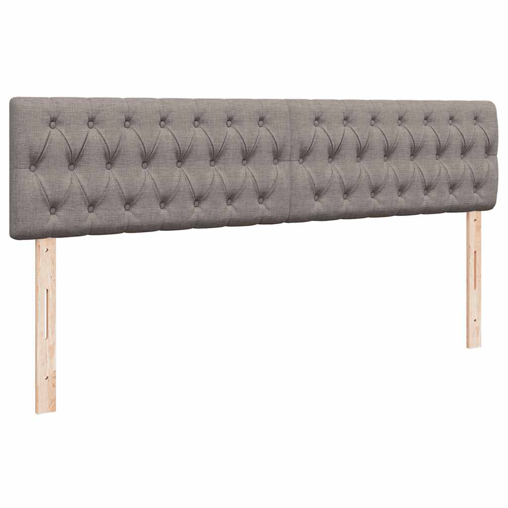 Estrutura cama otomana com colchões tecido cinzento 200x200cm