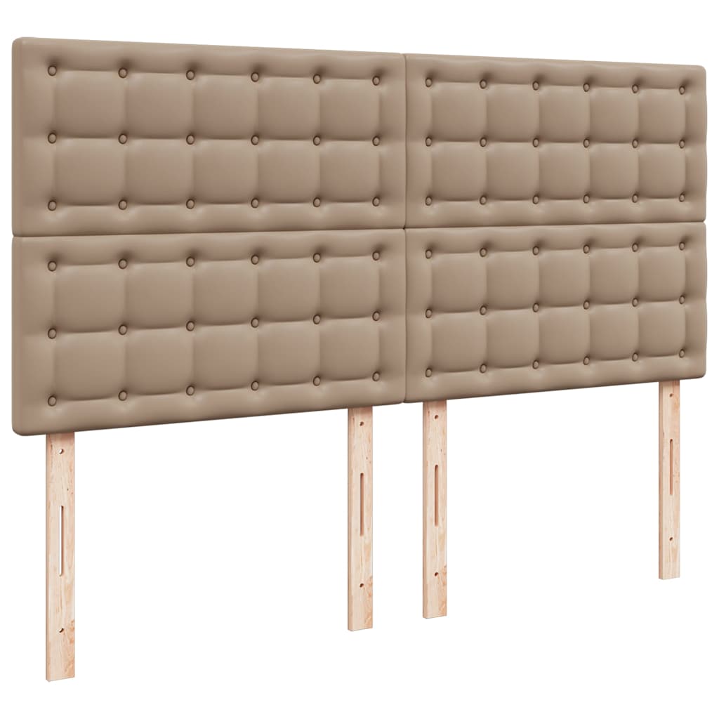 Estrutura de cama otomana com colchão cappucino 160x200 cm
