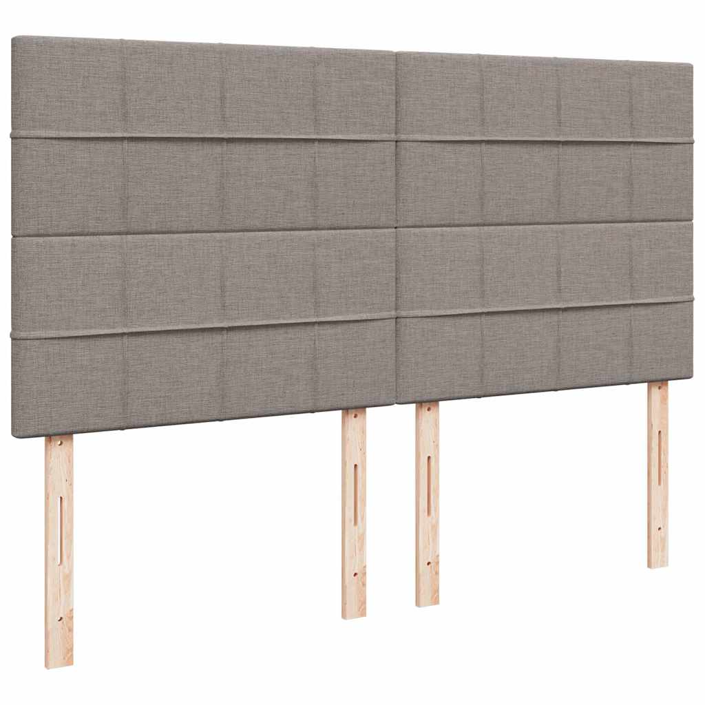 Estrutura cama otomana com colchões tecido cinzento 200x200cm
